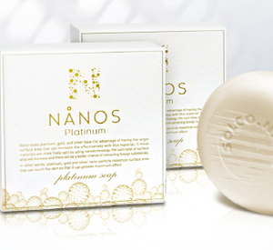 나노스 백금비누 (100g) - NANOS Platinum Soap